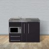 Premiumline Minikonyha MPM 120 A matt fekete