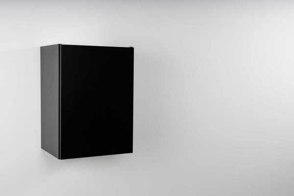Minikonyha faliszekrény HSCL Classic 40 matt fekete